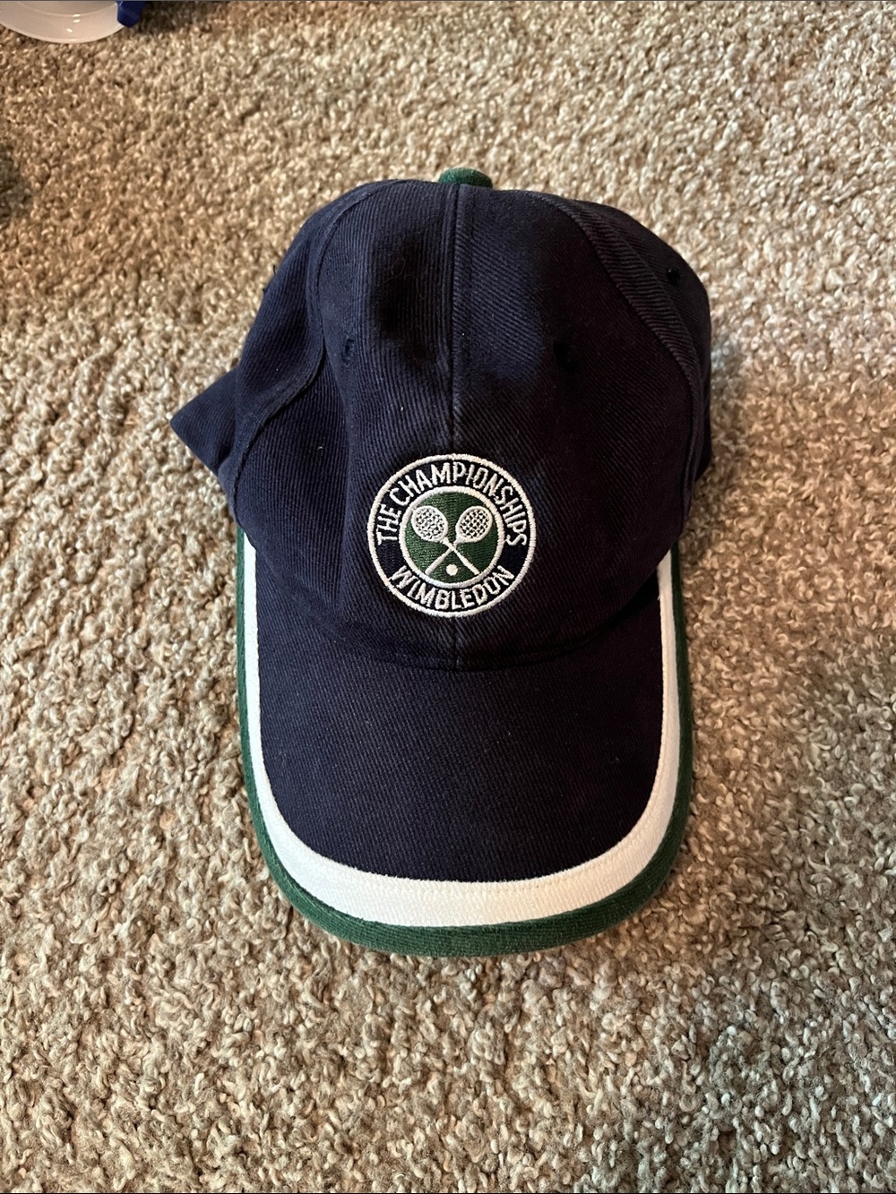 Wimbledon baseball tennis cap